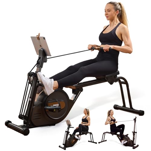 3 in 1 Rowing Machine, Home Fitness Rower for Full