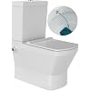 NEPT N Nano Stand Shower Taharet WC Integrated Fitting with Soft-Close Lid Ceramic Cistern with Cistern Insert