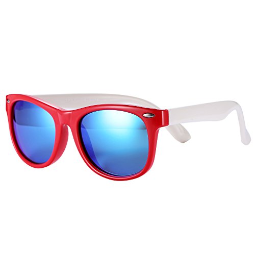 Pro Acme TPEE Rubber Flexible Kids Polarized Sunglasses for Baby and Children Age