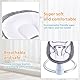 Uuoeebb Babywippe Elektrisch mit Bluetooth, Baby Wippe mit 5 Schaukelmodi 3 Timer und 10 Musik, Babyschaukel Elektrisch mit Sicherheitsgurt & Insektennetz, Baby Bouncer mit Touchscreen/Fernbedienung