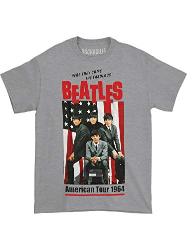 The Beatles 1964 Tour T-Shirt - Les Beatles, Paul McCartney, John Lennon, RIngo Starr, George Harrison The Beatles 1964 Tour T-Shirt – Image 4