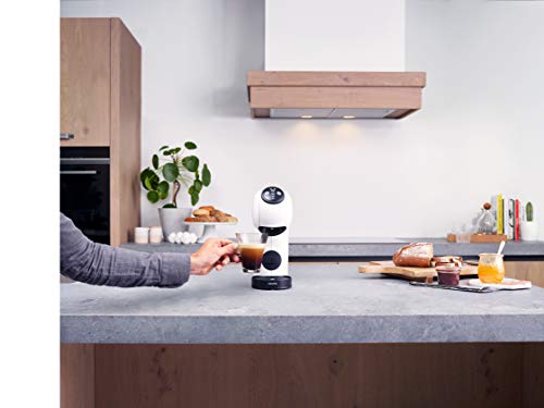 Krups Genio S Basic KP2401 - Cafetera blanca de cápsulas + Nescafé DOLCE GUSTO CAFÉ CON LECHE DELICATO - Pack De 3 x 16… - Imagen 8