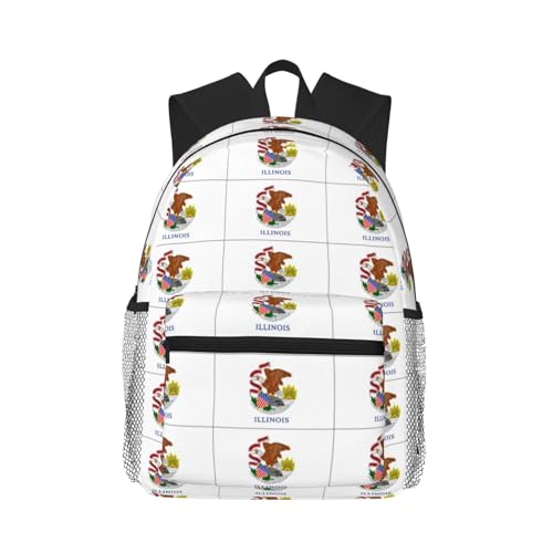 Sac à dos Illinois léger et décontracté pour ordinateur portable