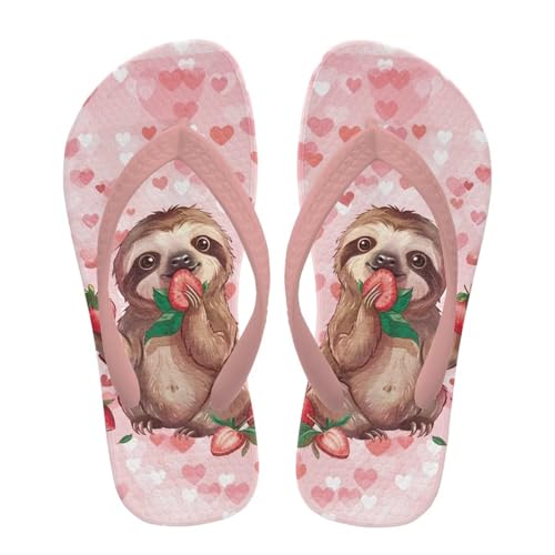 Doojoayie Girls Sandals Kid Flip Flops Cute Children Beach Sandals Kids Shower Shoes