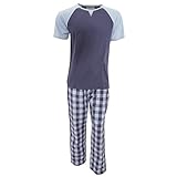 Photo Gallery foxbury - pigiama con maglietta a manica corta e pantaloni a scacchi - uomo (xxl) (blu) Photo Gallery foxbury - pigiama con maglietta a manica corta e pantaloni a scacchi - uomo (xxl) (blu)