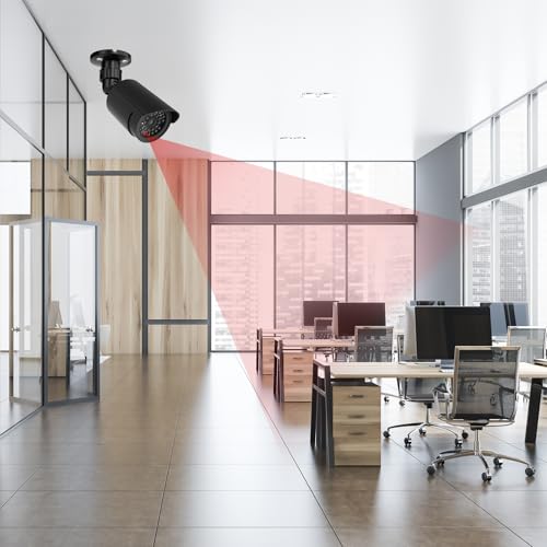 image for WALI Bullet Dummy Fake Surveillance Security CCTV Dome Camera Indoor O