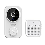 スマートビデオドアベルドアホンワイヤレスリモートホームモニタリングビデオインターホン ナイトビジョンキャプチャ音声変更ドッキング超長バッテリー寿命ワンクリック撮影穴あけ不要