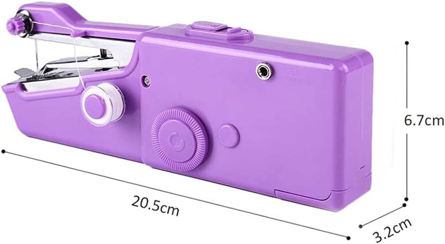 Naaimachine Draagbare Mini Huishoudelijke Handheld Elektrische Steek Handwerkset voor doe-het-zelf-kleding - Image 7
