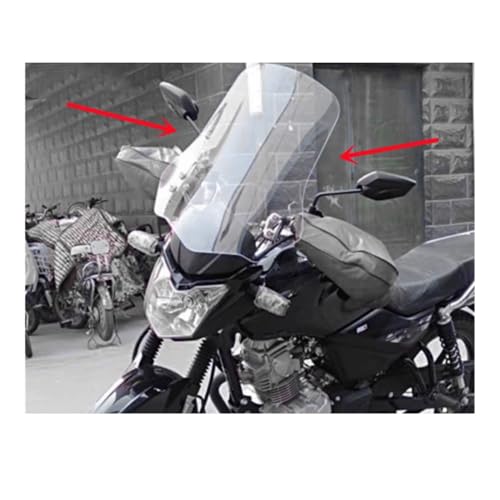 Extension pare-brise YBR150Z bulle contre bruits de vent