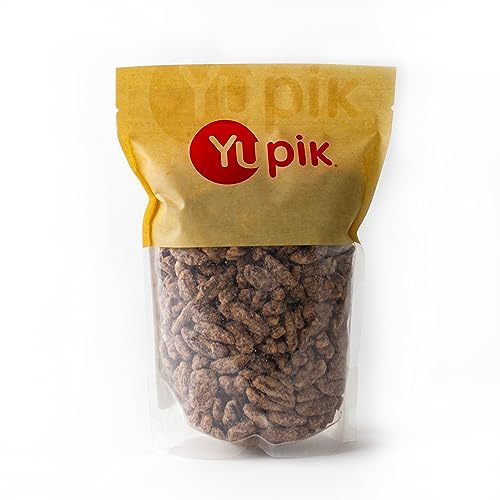 Yupik Maple Syrup Pecans, 1.1 lb, Maple Glazed Nut, Roasted