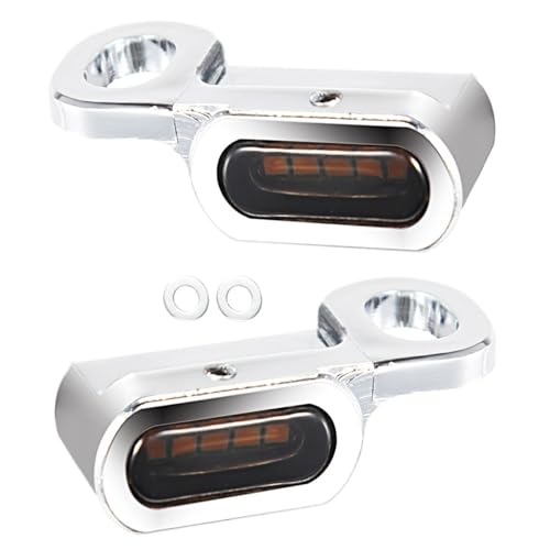 Clignotants LED moto ambre pour road trips en Sportster