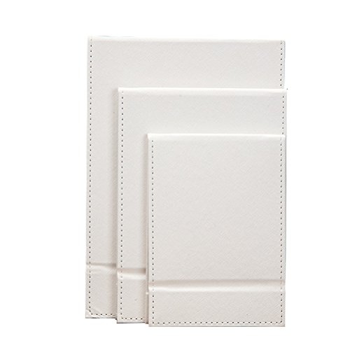 Espejo de maquillaje portátil JOLY de cuero PU plegable miniatura 4