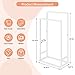 Freestanding Towel Racks for Bathroom 2 Tier Hand Towel Drying Rack Metal Blanket Towel Holder Stand for Bedroom Indoor Outdoor Pool Small Blanket Rack (Matte White)