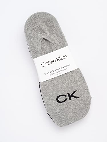 Calvin Klein Men's Socks - No Show Sneaker Liner Socks (3 Pack)2