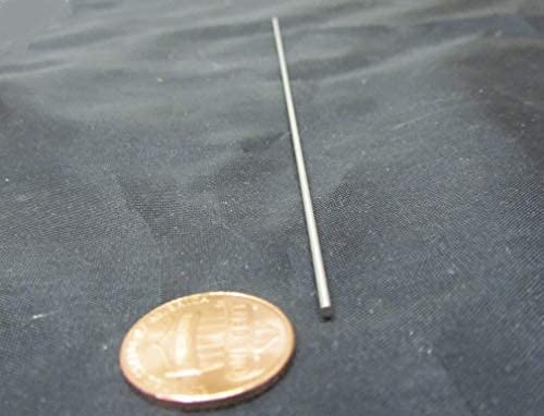 316 Stainless Steel Hardened Shaft 1.5mm Diameter x 200mm Long 4 pcs