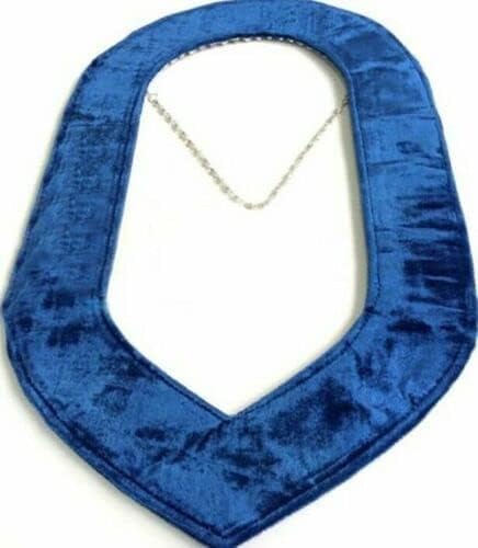 Masonic Regalia Master Mason Blue Lodge Chain Collar silver With beading Gift For Freemason2