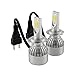TXVSO8 H7 110W LED COB Luces Delanteras del Coche Kit 9200LM 6000K Lámparas de luz Blanca Bombillas, 55W/Bulb, 2 Yr Warranty