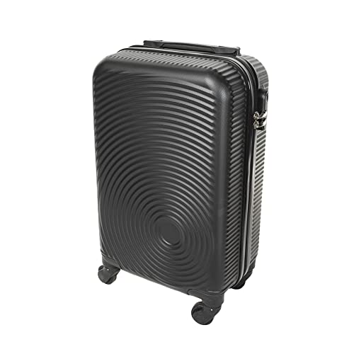 Mala de Bordo em ABS Com 4 Rodas 360 - Roncalli Nairobi (Preto)