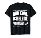Klassisch geschnitten, doppelt genähter Saum.