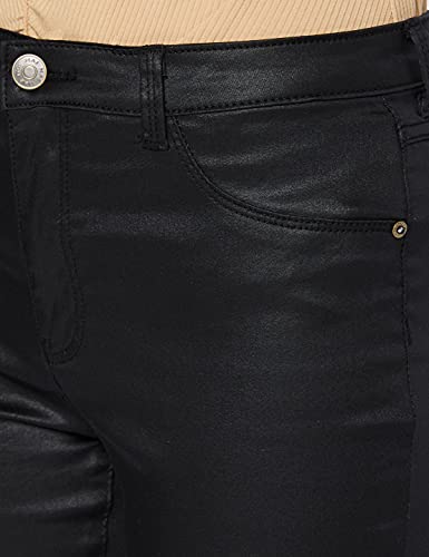Naf Naf FCOATY Pantaloni, Noir, Taille Normal