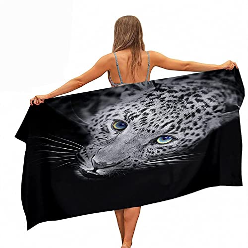 Acryl-Schlüsselanhänger Mit Leopardenmuster - Personalisierbar & Stylisch