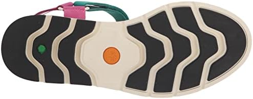 Timberland Women's Bailey Park F/L Strap Sandal, Bright Pink Nubuck, 9.5 | Image 3