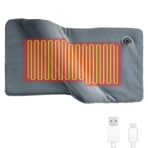 USB Heizkissen, Mostop 30 x 60cm USB Heizdecke aus Kristall-Samt...