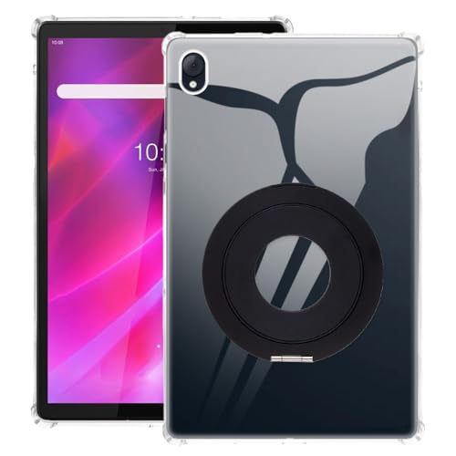 Coque Lenovo M10 Plus 2nd Gen TB-X606 avec support de bureau noir et clair
