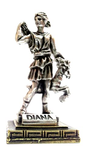 Estatua Miniatura Diosa Artemisa de la Caza 6.5 cm