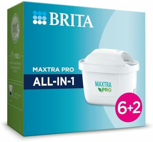 CARTUCHO BRITA 6+2 UNIDADES MAXTRA PRO ALL-IN-1