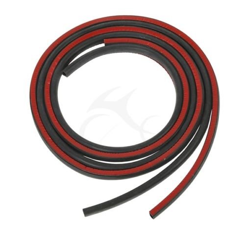 TCT-MOTORPARTS Rubber Seal Gasket Weather Strip Fit for Harley Saddlebag Lids FLH FLT 2014-2023 17