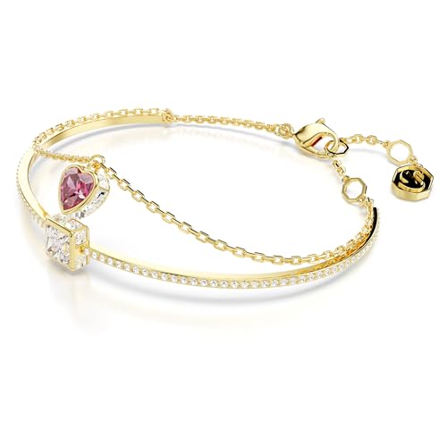 Swarovski Chroma Ring, with Octagon Cut Reversible Green Crystal in a Gold-Tone Finish, Part of the Swarovski Chroma Collection2