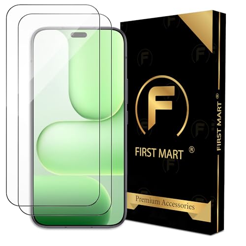 Image of FIRST MART Military-Grade Gorilla Tempered Glass For Honor 600 Lite (6.6 Inch) With Edge to Edge Full Screen Coverage & Easy Installation Kit | Black, Pack of 2