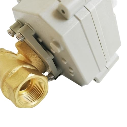 Vanne motorisée DC5V CR201 NPT 3/4 en laiton avec débrayage manuel