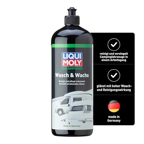 LIQUI MOLY Camping Wasch & Wachs | 1 L | Reinigung / Pflege / Wartung | Art.-Nr.: 21809