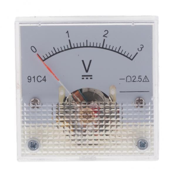CALANDIS™ 2x91C4 Analog Panel Voltage Gauge Volt Meter Circuit Testing Tools 0-3V | Meters Sensors & Probes | Measuring & Layout Tools | Tools-image-20