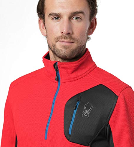 Image of Spyder mens Spyder Men's Bandit Half Zip Stryke Jacket