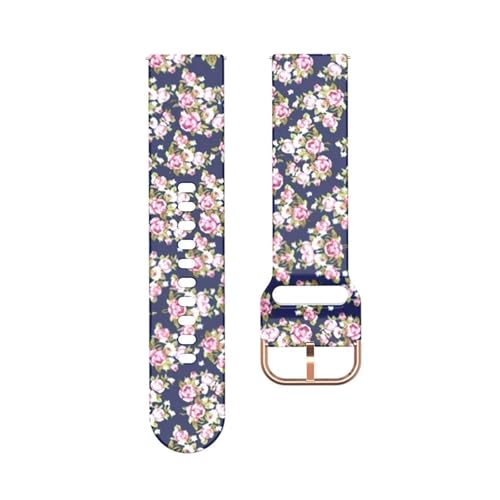 [XGYOMVB] 22mm�p�^�[���o���h Watch Pro�p �V���R���� �ʋC�����X�g�o���h Pro2�Ή�(Rose Gardens,CMF Watch 3 pro)