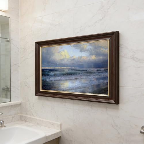 Impression sur toile New Jersey Shore affiche William Trost Richards premium