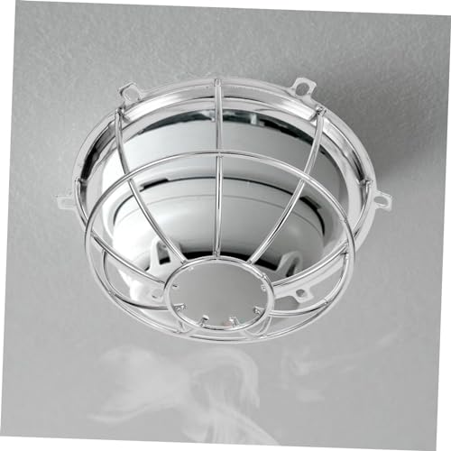 Cubierta protectora para detector de humo: evite daños físicos con metal resistente 4