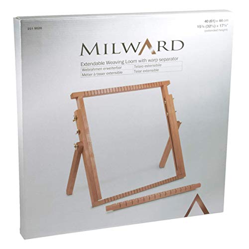 Miniatura 3 de Milward 2519020 - Telar Extensible Madera De Haya, 40 X 40 61 Cm