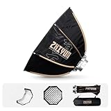 ZHIYUN CINPEER 60cm Bowensマウント 八角形ソフトボックス クイックリリース ハニカムグリッド付き 写真スタジオ、ビデオ録画、ポートレート撮影用 ZHIYUN Molus Gシリーズ Bシリーズ