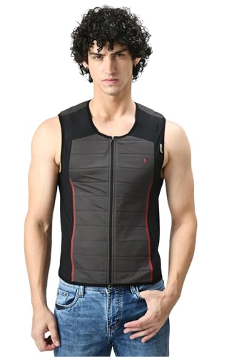 Image of Hero MotoCorp Coolvest Cooling Vest for Motorcycle Riders - Anti-Bacterial, Up to 5 Hours of Cooling, Adjustable Fit, Lightweight & Comfortable