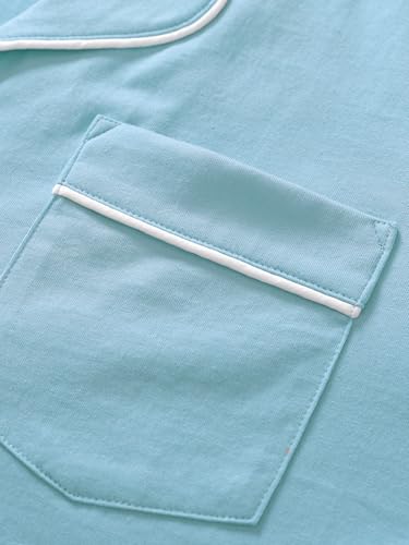 Image of Women's Petite Cotton Pajama Set Petite Length Pjs