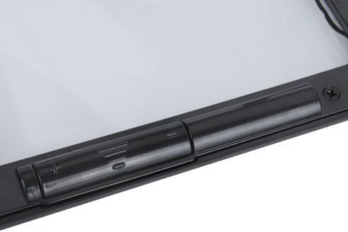 A4 Full Page Magnifier Hands-Free 3X Magnification for Reading with 4 LED Lights - Flip Out Legs Standing Over Document - Comes with Neck Cord