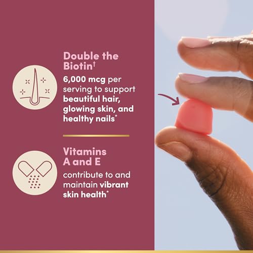 Nature's Bounty Optimal Solutions Advanced Hair, Skin & Nail Pectin Gummies - image 4