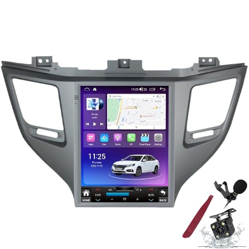 Autoradio Android 15 Qualcomm GPS écran tactile QLED 9.7 pour Hyundai Tucson Carplay M150S