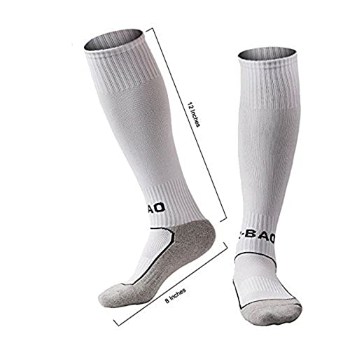 Xikun Kids Soccer Socks Boys Girls Knee High Long Sport Compression Football Socks X-Small 6602 0 #TOP6