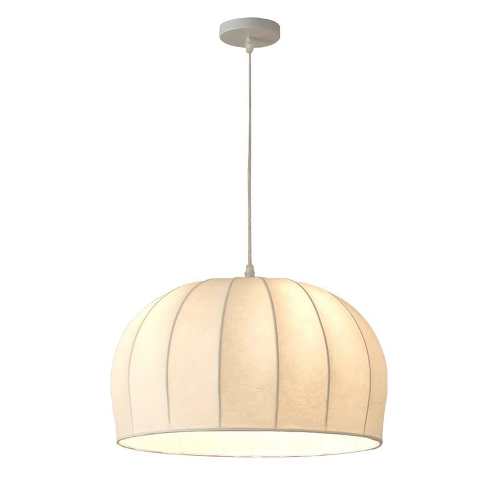 Suspension dôme en tissu blanc de qualité supérieure pour chambre moderne