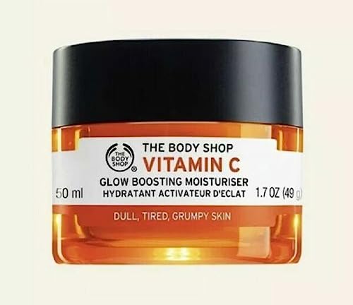 The Body Shop Vitamin C Glow Boosting Moisturiser 50ml für fahle, müde Haut, 50,00 ml (1er Pack)